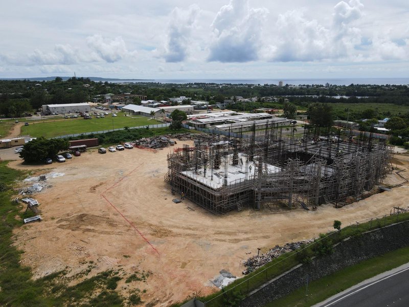 NMC intersection aerial view
